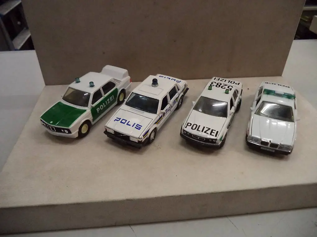 80 er Jahre Polizei Modelle 1:36 Sammler Stücke