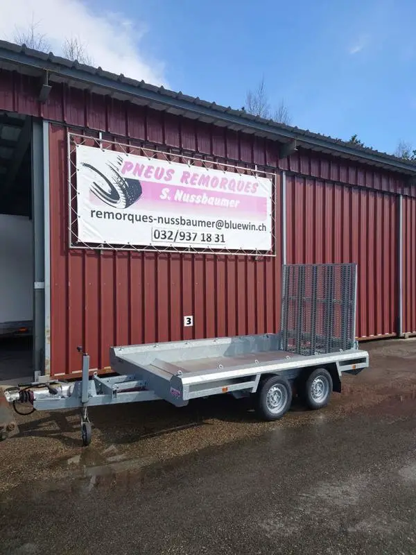 Remorque porte engin Hulco Terrax