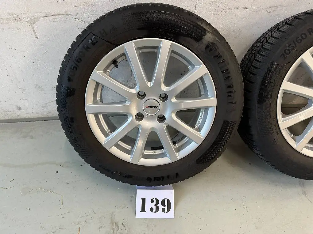 Ford EcoSport / B Max 6.5x16 Autec Skandic Felgen Alufelgen