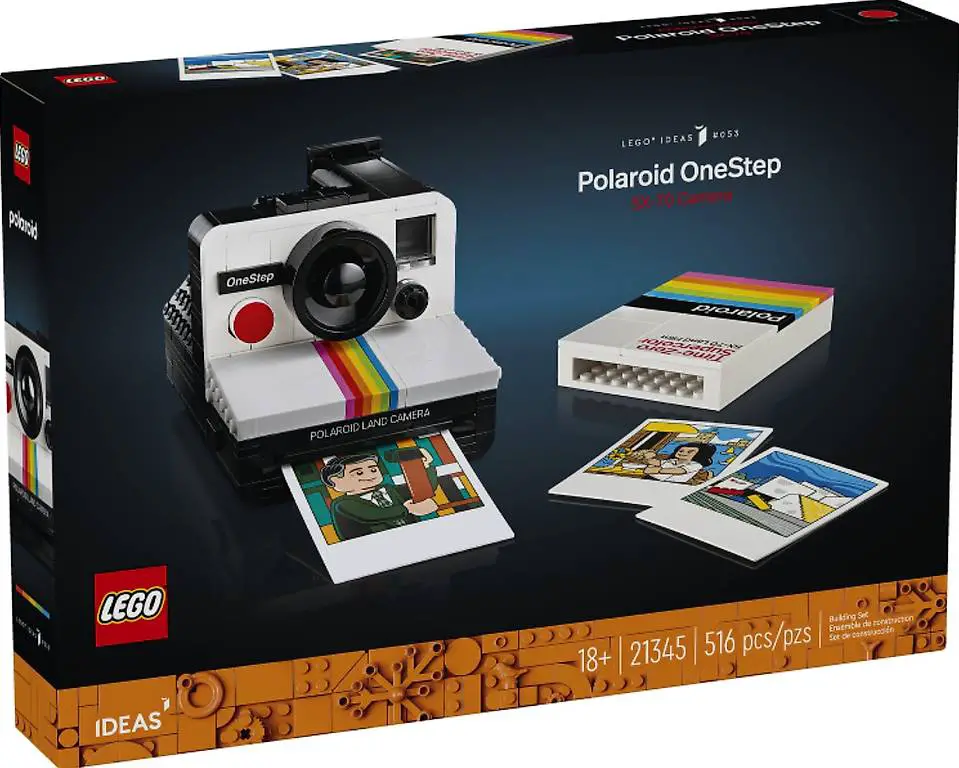 LEGO 21345 Ideas Polaroid OneStep SX-70 Sofortbildkamera