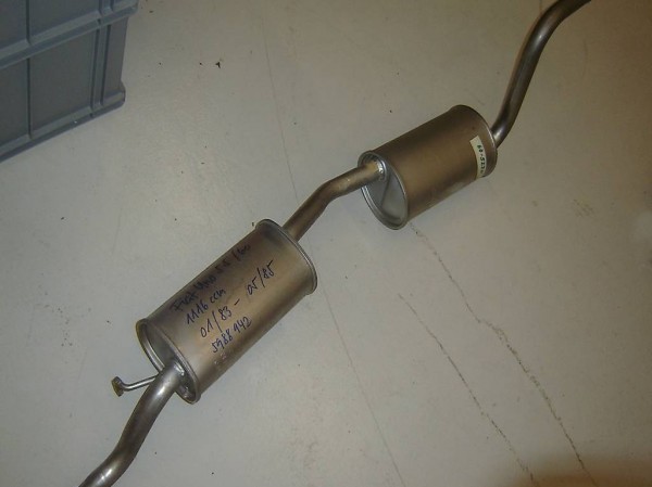 Auspufftopf mitte hinten Fiat Uno 55 / 60
