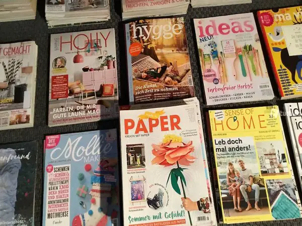 Zeitschriften Magazine Diy Wohnen Deko Rezepte etc