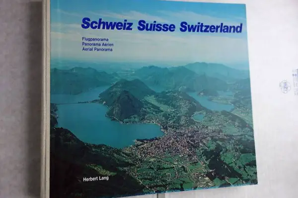 Flugpanorama, Schweiz Suisse Switzerland.