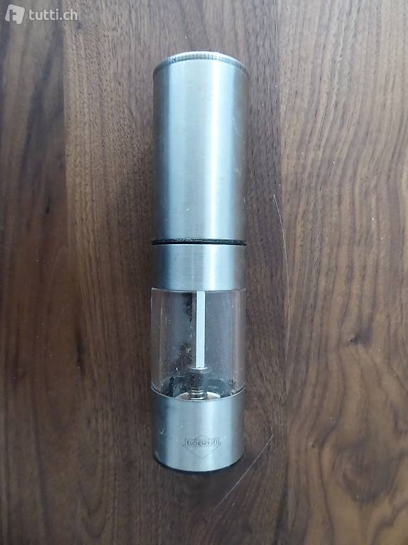 Küchenprofi Salzstreuer und Pfeffermühle Edelstahl