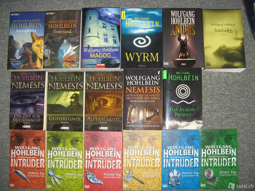 Wolfgang Hohlbein und weitere Krimis, Romane