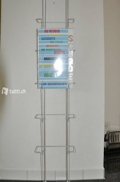 Kartenhalter Prospekthalter Flyer