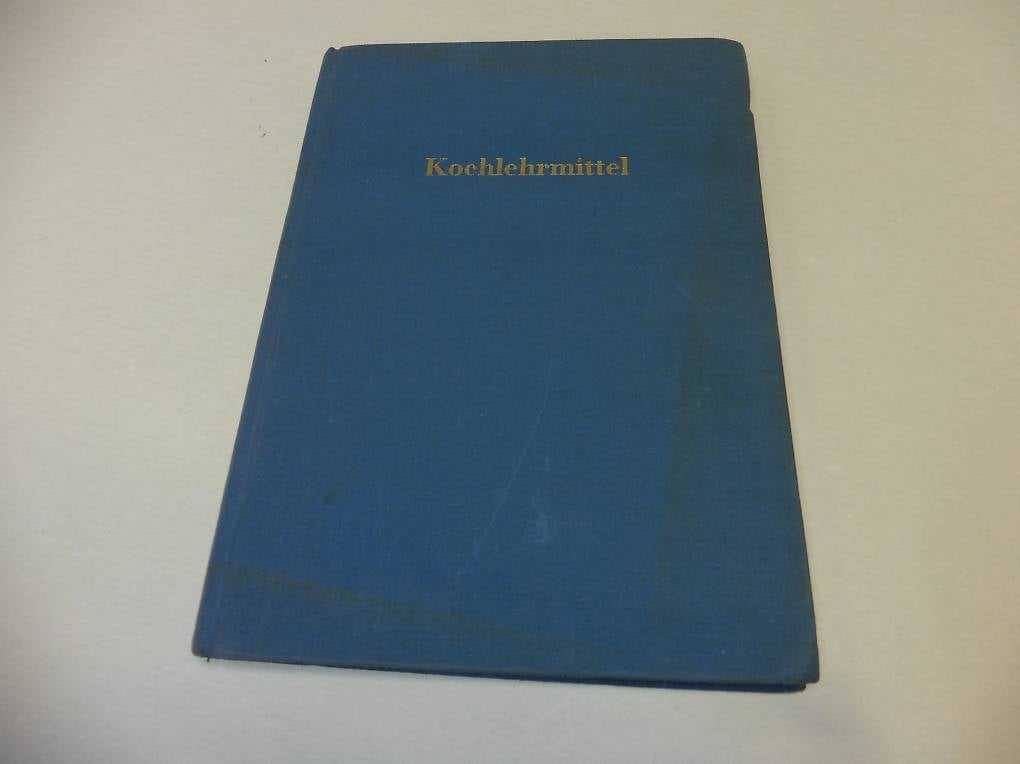 Kochlehrmittel des Kantons Zürich 1961