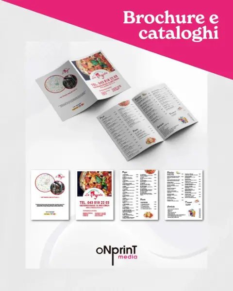 Brochure e cataloghi