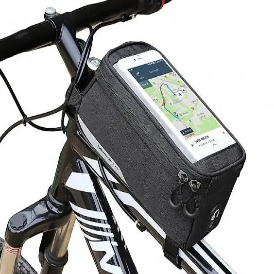  FAHRRADTASCHE RAHMENTASCHE HANDYHALTERUNG FÜR SMARTPHONE MAX