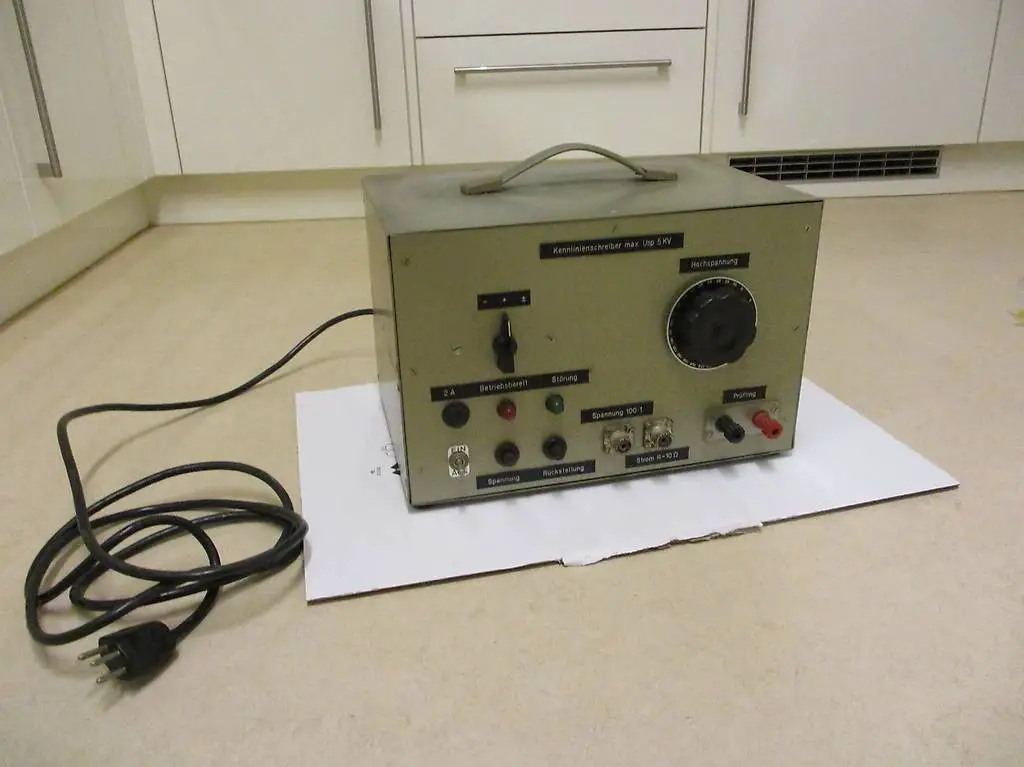 Kennlinienschreiber Hochspannung Elektro-Technik RAR