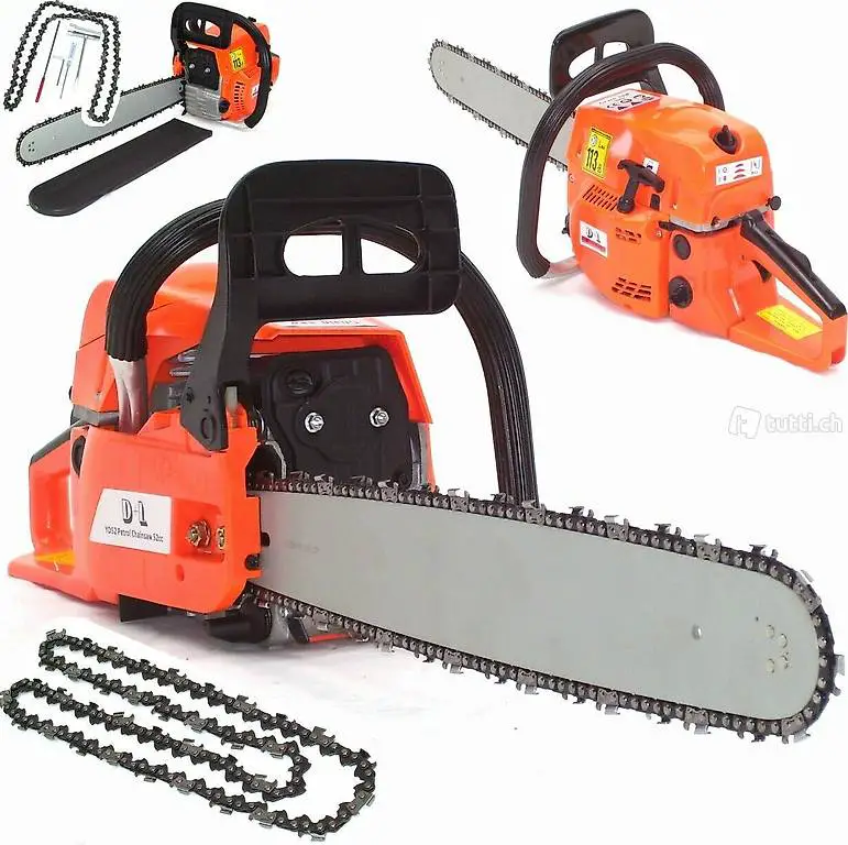  Benzin Kettensäge 3PS 52ccm