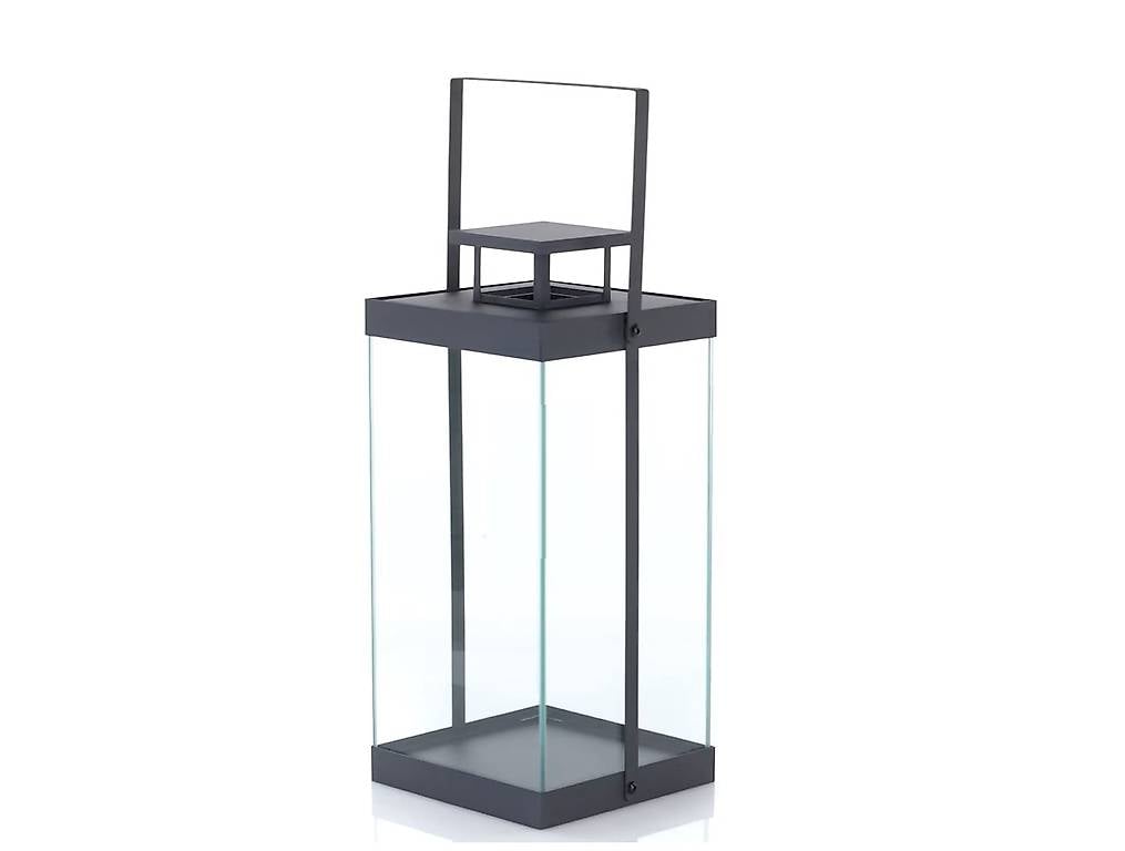 BLOMUS Laterne FINCA - Size L - steel grey