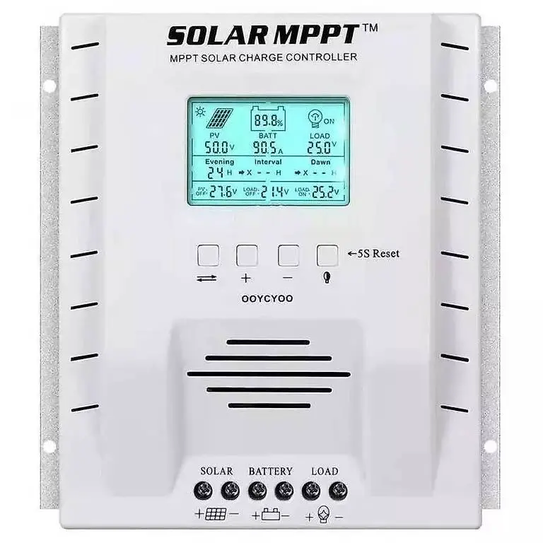 Portofrei 60A MPPT Solar PV Laderegler 12V/24V Volt Controll