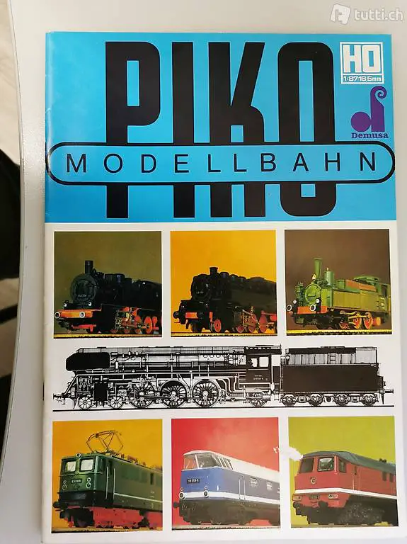 PIKO Modellbahn Katalog H0 Demusa/DDR