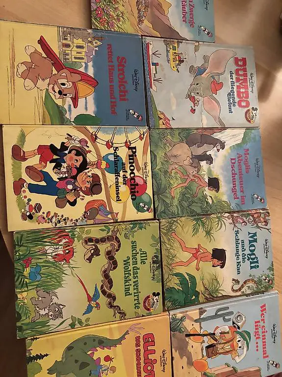 Walt Disney Büchli 17Stk.12.fr.