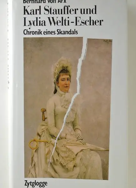Arx, Bernhard von. Karl Stauffer und Lydia Welti-Escher.