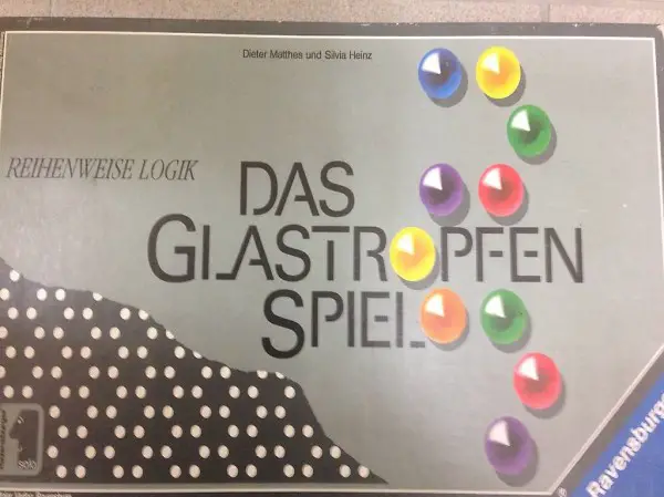 Glastropfenspiel Ravensburger. Logikspiel für 1 Spieler.