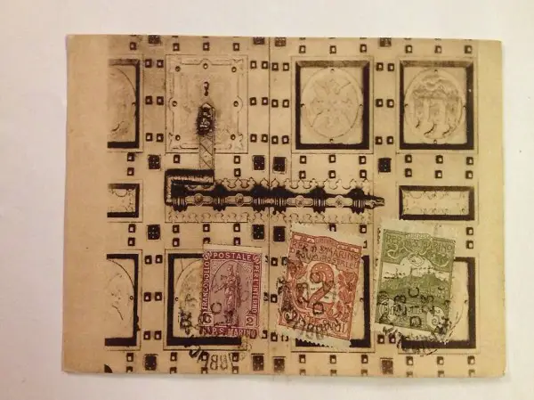 Cartolina 1923 San Marino