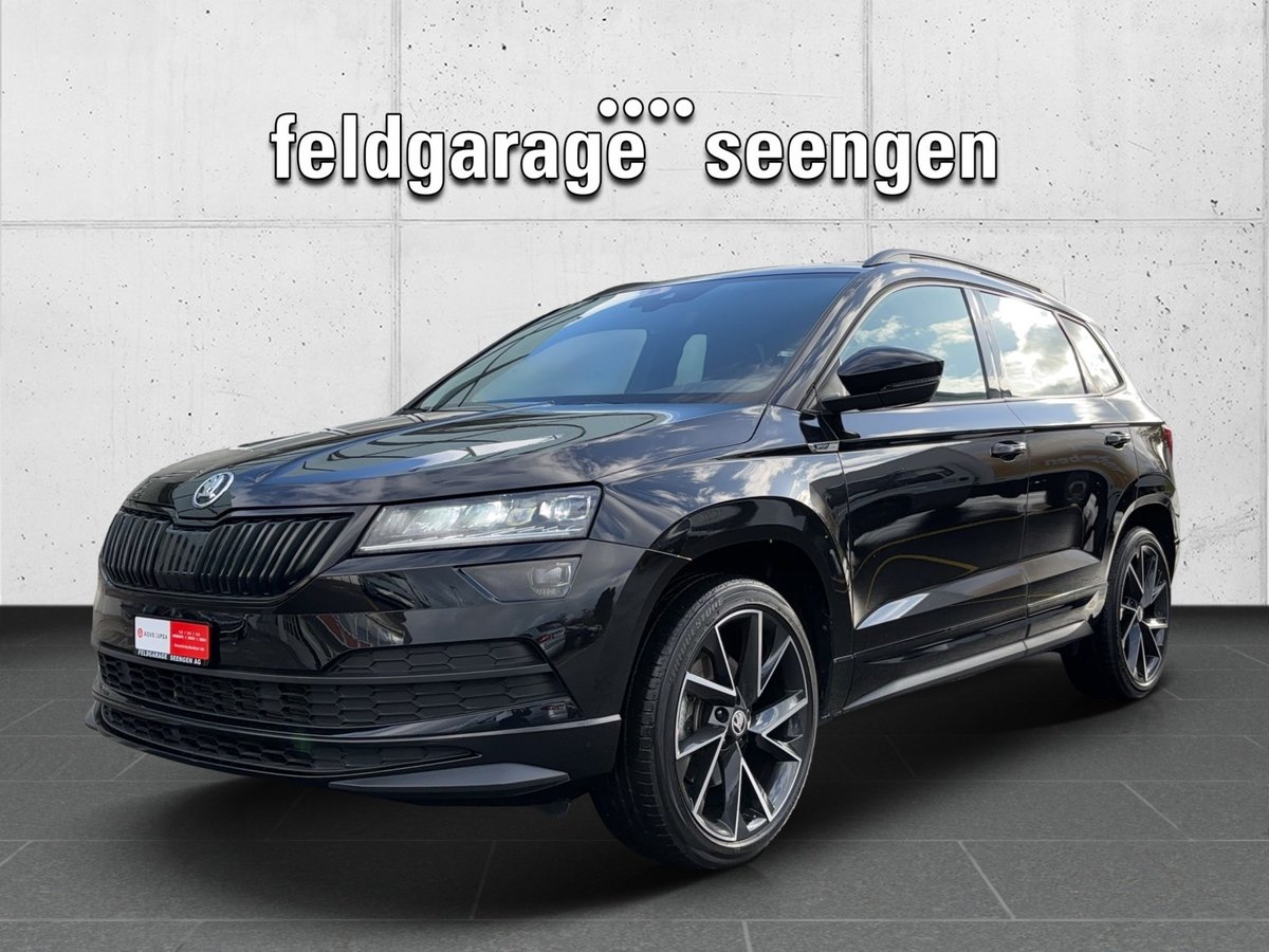 skoda karoq 2.0 tdi scr sportline 4x4 dsg mit ahk