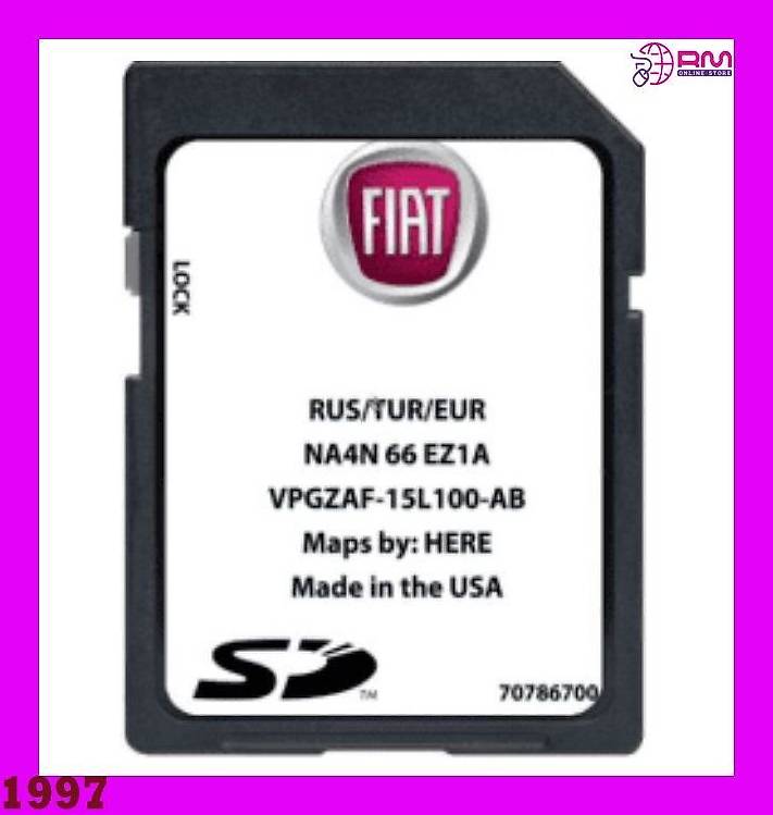 fiat 124 spider connect nav-karte 2020