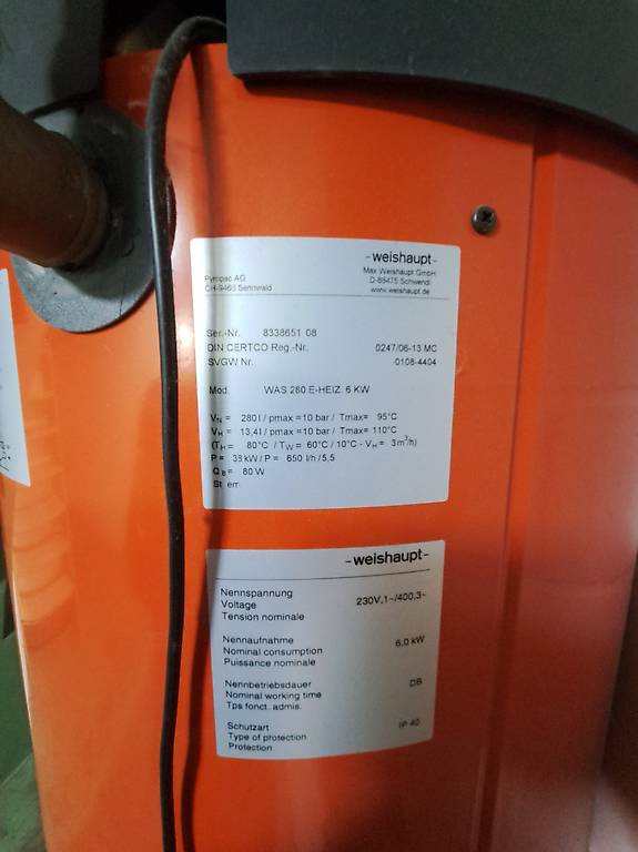 Ölheizung/ Boiler von Viessmann Jg 1998