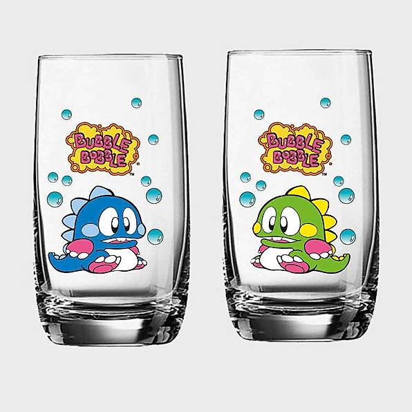 Bubble Bobble: Trinkgläser Set - Bub and Bob