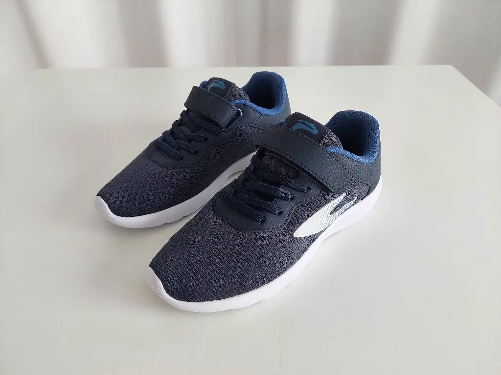 Kinder-Sneaker "Vty" blau/weiss, Grösse 36, fabrikneu