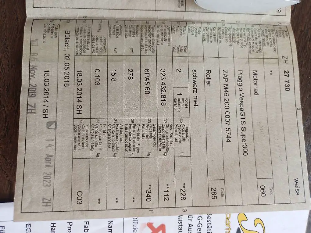 Vespa GTS 300 Super Sport