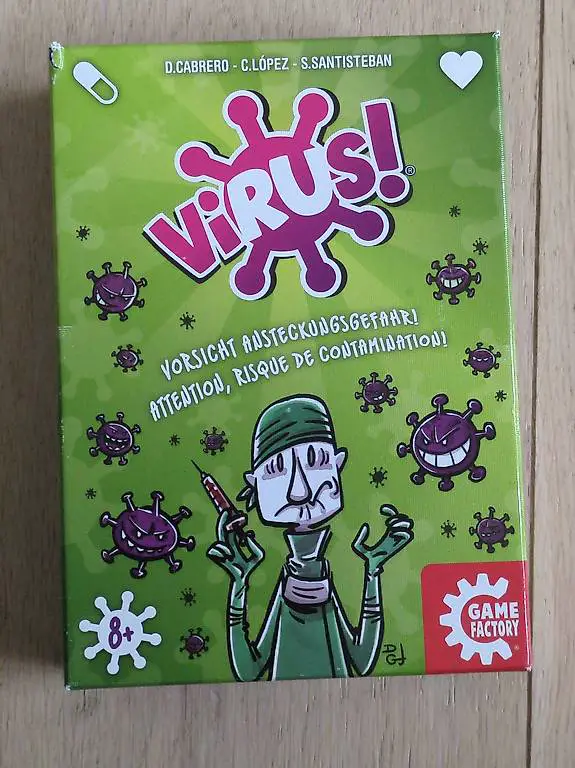 Kartenspiel Virus