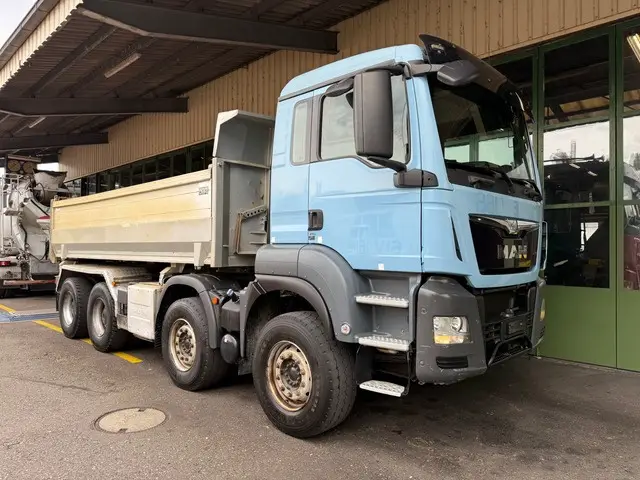 MAN, TGS 35480 8x4, 3-Seitenkipper