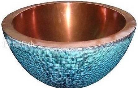  Waschbecken Kupfer Handwaschbecken Aufsatzbecken Waschschale