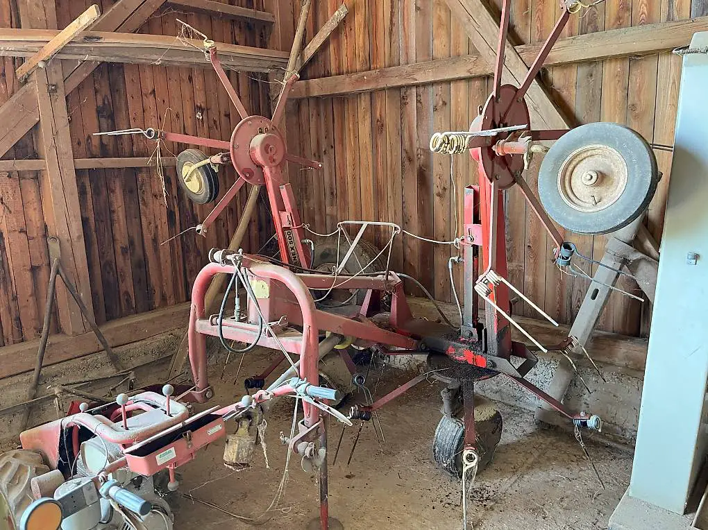 Kreiselheuer PZ, hydraul. Kreiselarme, Nachtschwadgetriebe