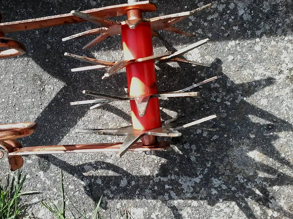 WOLF - Multistar Sternfräse, Vertikutier-Rolle, Handgrubber