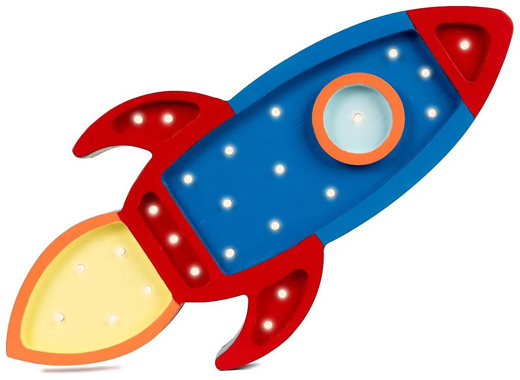 Hochwertiges Nachtlicht Raumschiff Navy (Little Lights)