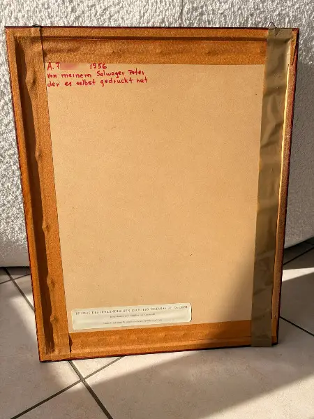 Kunstdruck Original Heidelberger Zylinder