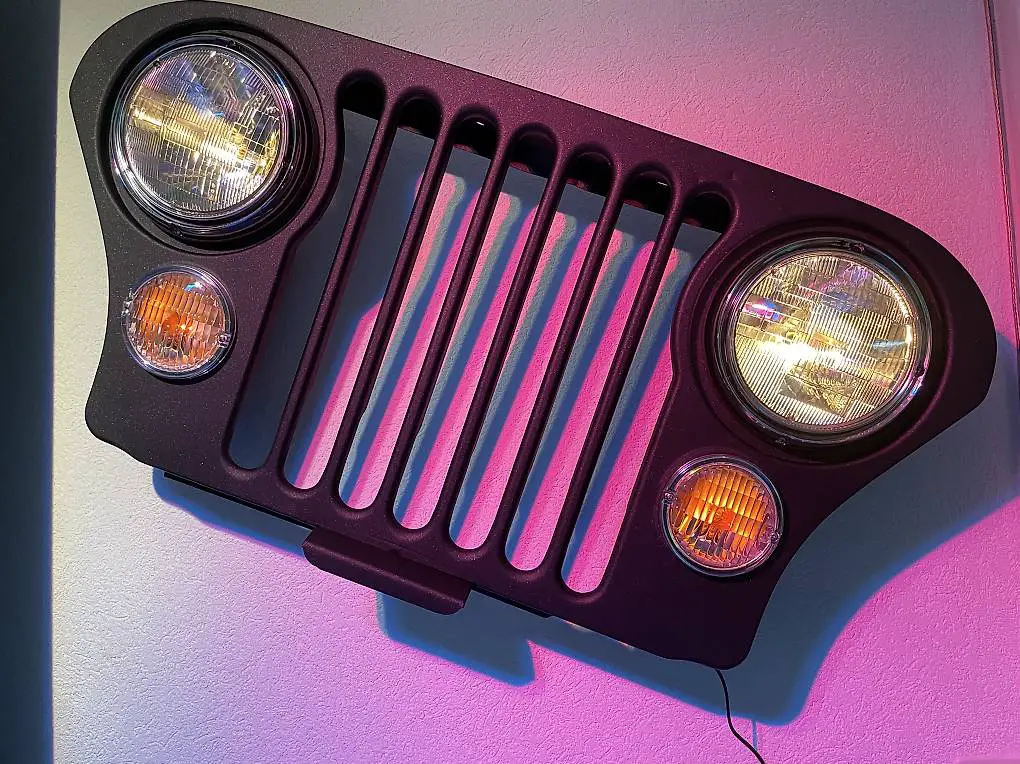 Designerlampe Jeep Front