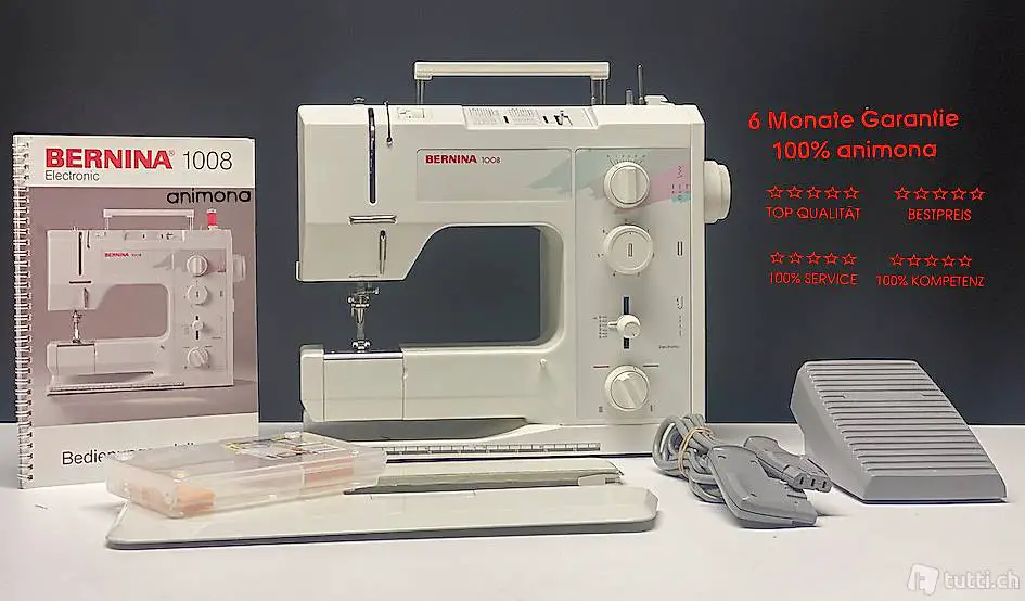  TOP BERNINA 1008 - so einfach kann Nähen sein