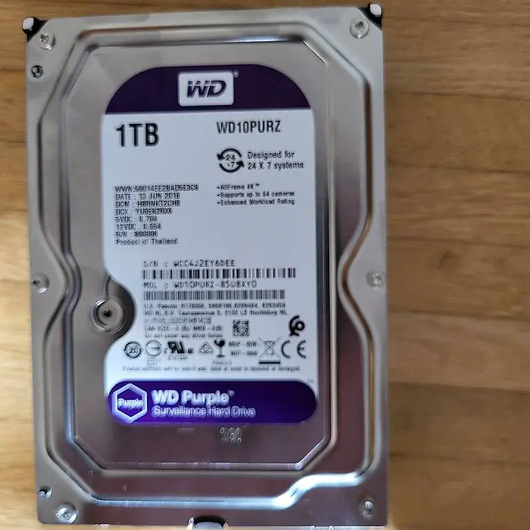 2x Festplatte WD Purple auch für NAS geeignet