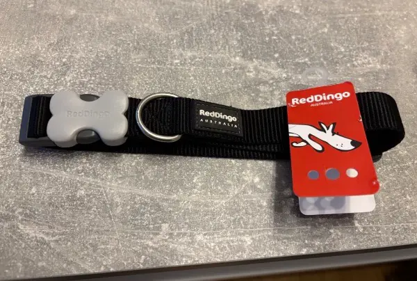 Neu Hundehalsband RedDingo schwarz