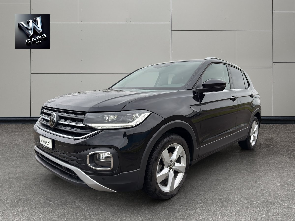 vw t-cross 1.5 tsi evo act dsg mit 24 mt garantie und ahk