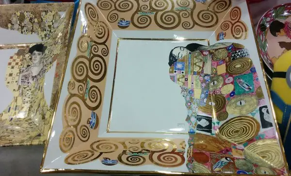 4 Sammlerplatten Gustav Klimt