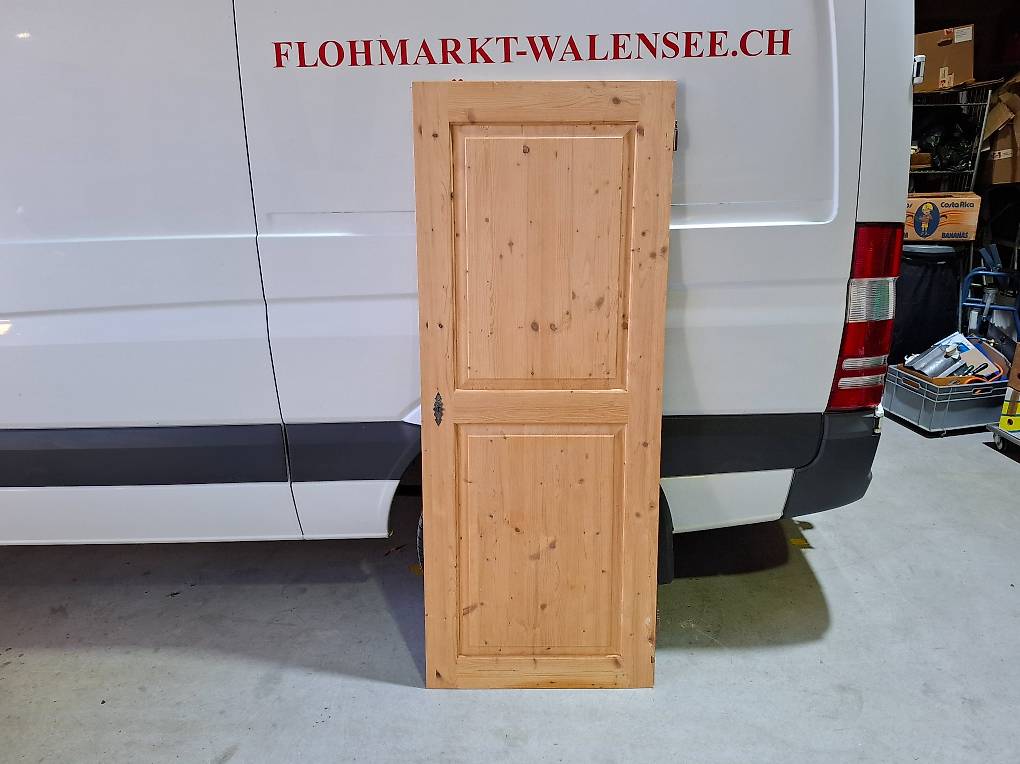 Massivholz Schranktür gestemmt mit Band 71 x 181 cm