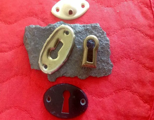 Schlosseinrahmung 4 Stück