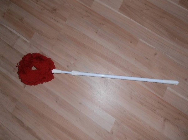 Flaumer mit Teleskopstiel