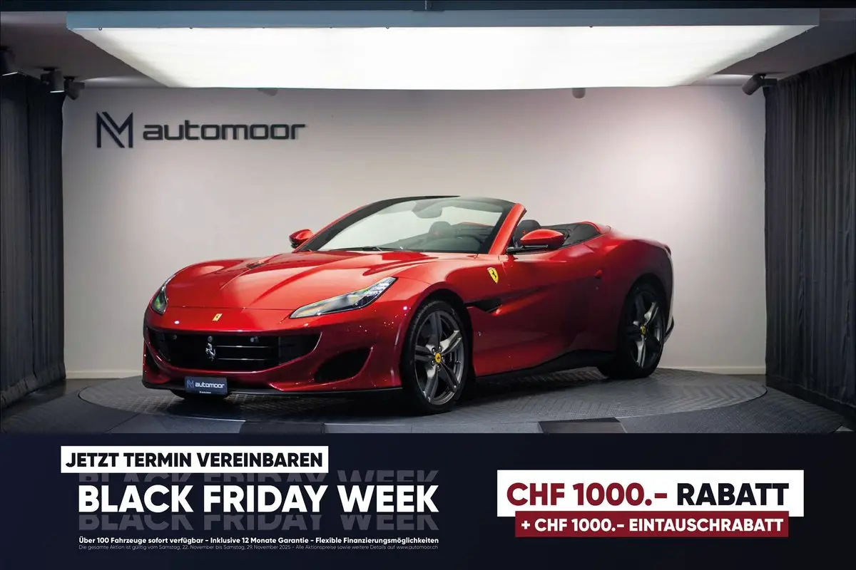 FERRARI Portofino 3.9 V8 T *CH-Fahrzeug* *Rosso Portofino* *Magnerid