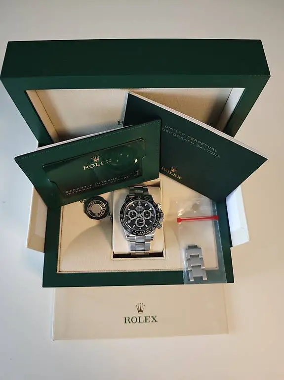 Rolex Daytona Schwarz 116500LN