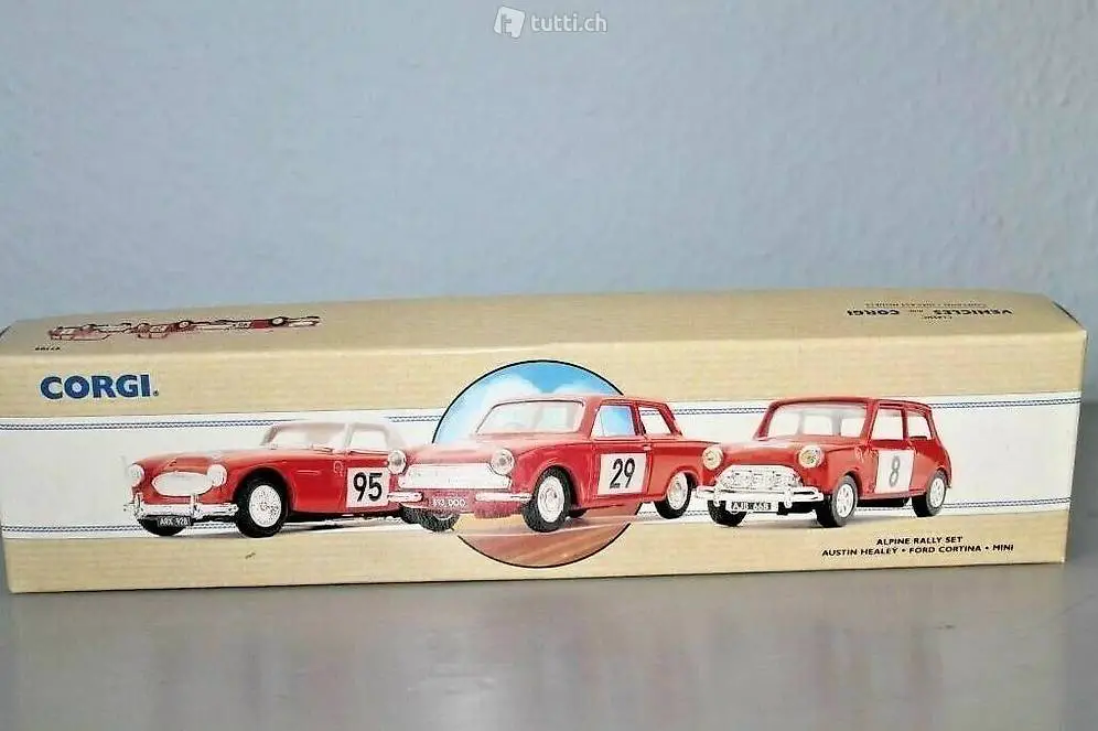 Corgi Alpine rally set 1:43 neu&ovp