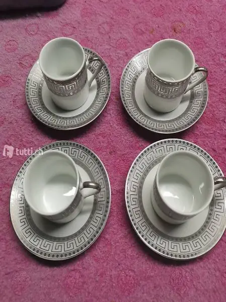 4 Espresso Tassen