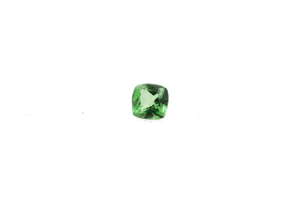 Tsavorit-0.485 ct-AA-Natural-Idar-Oberstein Meisterschliff