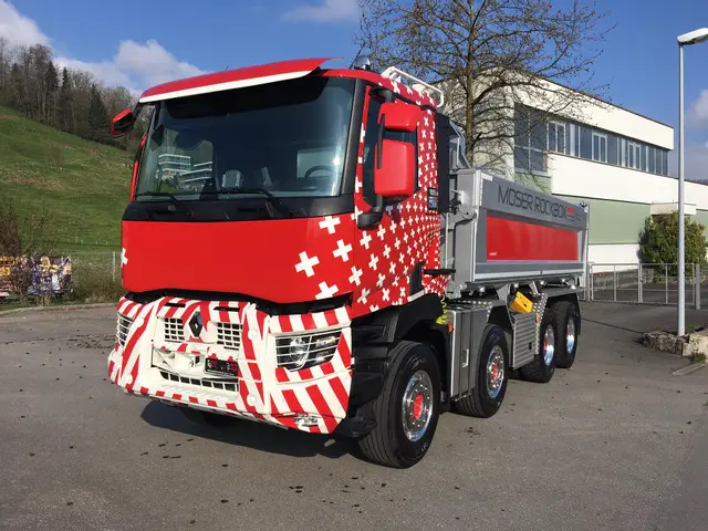 renault / renault trucks, c480 8x4 k, 2-seitenkipper